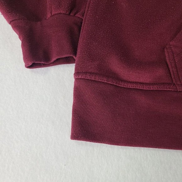 Vintage Cambridge University Official Merchandise Large Maroon Hooded Sweatshirt - Picture 3 of 16